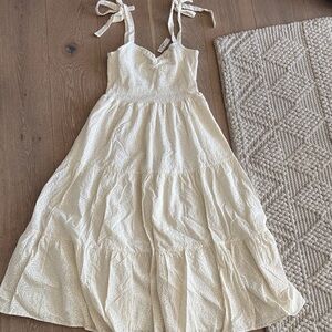 Cream Dress